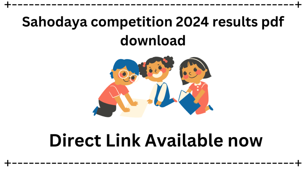 Central Kerala Sahodaya 2024 Results